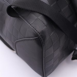 新品未使用 キャンパス バックパック ダミエ アンフィニ オニキス シルバー メンズ N40306
